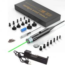 Laser Boresighter Kit .177 .22 Caliber to .78 Red Laser Collimator Glock Rifle Laser Bore Sight Battery
