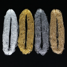 10pcs/lot Wholesale 2mm Water Wave Necklace Chains for Women Party Fashion Jewelry Chains Silver Plated / Gold Color 16"-24"