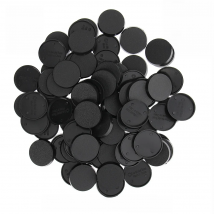 MB432 Evemodel Miniature Bases 32mm Round Model Bases Textured for War Game Action Figure Military Simulation Scene