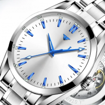 FNGEEN Luxury Men Watches Wristwatch Date High Quality Waterproof Automatic Hollowing Mechanical Watches Relogio Masculino