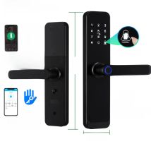 RAYKUBE K8 Smart Door Lock TTlock Bluetooth / Tuya Wifi Fingerprint Password 13.56MHZ IC Card Keyless Smartlife Home