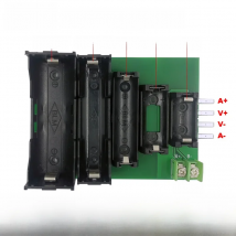 ABS 4-wire and 2-wire Terminal 18650 26650 14505 14340 1425 battery Case Holder test Storage box for DL24P