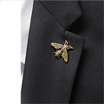 2025fashion hot sale exquisite cute animal insect bee men and girls lapel brooch badge brooch jewelry wholesale