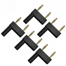 JZDZ 5pcs 2mm Banana Plug Connector Short-circuit Plug Female Terminal Couple Adapter J.20002