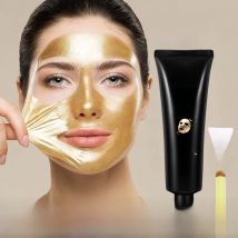 24K Gold Snail Collagen Peel Off Mask Reduce Blackheads Deep Cleaning Oil-Control Shrink Pores Hydrating Smooth Face Skin Care