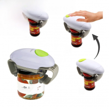 Electric Can Opener Automatic Beer Bottle Opener Handheld Safe  Free Jar Can Tin Battery Operated Restaurant Kitchen Bar Tools
