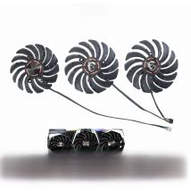 PLD09210B12HH PLD10010B12HH DC12V Graphics card fan for MSI RTX 2080 2080Ti 2080 2070 SUPER GAMING X TRIO Video card cooling fan