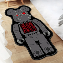 Irregular Cartoon Bearbricks Rug Multicolor Violence Bear Carpet For Bedroom Bedside Non-Slip Fashion Home Floor Mat Rugs