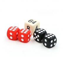 High quality 14mm New Acrylic Colorful Backgammon Dice Set Game Dice