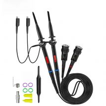 Cleqee P2000 Series Oscilloscope Probe DC 60MHz 100MHz 200MHz X1/X10 BNC For Tektronix HP