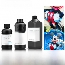UV Coating Fluid For UV Ink UV Pretreatment Solution For UV Flatbed Printer For Glass Wood Metal Crystal Leather Ceramic PVC
