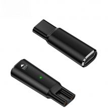 LISI 8V HQ850 Type-C Shaver Charger Adapter Charging Converter for Philips One Blade QP2530 QP2630 with Charging Indicator