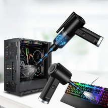 Computer Cleaner Compressed Air Duster,Handheld Electric Air Can,Cordless Blower Computer Cleaning Kit for Car,Home,Office