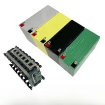 12V 7Ah Storage Box Fit 21PCS 18650 Cells 12V7Ah Battery Case 3*7 Holder 3S 25A BMS for DIY 12.8V LiFePO4 Li-ion Battery Shell