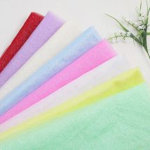 150cm Wide White Blue Pink Mirage Dot Mesh Lace Fabric Children Girls Tulle Dress Wedding Garment Sewing Decorative Net Fabric