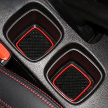 Anti-Slip Rubber Gate Slot Mat for Suzuki SX4 S-Cross 2014 2015 2016 2017 2018 Maruti SX-4 SX 4 S Cross SCross Accessories Mats