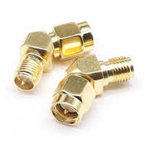 WIFI image transmission FPV adapter SMA revolution SMA female elbow 135 degree 45 degree bevel SMA-JKW pure copper