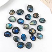 50g Natural Stone Labradorite Tumbled Gorgeous Flash Crystal Sparkly Healing Gemstone Reiki Home Decoration Crystal Gravel Gift