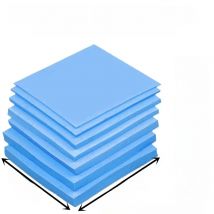 6pcs Thermal Pad 30x30mm Notebook Computer Router Memory Graphics Chip Cooling Non-Conductive Silicone 0.3MM 0.5MM 1.0MM