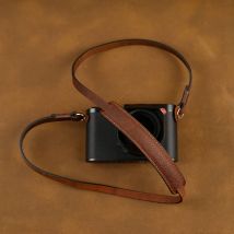 Handmade Genuine Leather Camera Strap Camera Shoulder Sling Belt For Canon Nikon Sony FUJI Fujifilm Leica Pentax