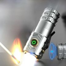 2025 New Led Mini Flashlight 18500 Ultra Powerful Led Torch 3 Core LED Mini Tactical Flashlight 30000 High Power Led Flashlight