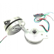 2pcs/lot NEMA14 Ultra Thin Stepper Motor 12mm Thickness for PTZ Camera Hybrid 0.9 Degree 0.5A