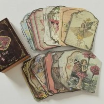 60PCS Vintage Fairy Tale Flower Material Sticker DIY Scrapbooking Junk Journal Plant Butterfly Diary Stickers Seal Decoration