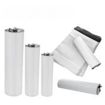 100pcs/lot Opaque PE Plastic Express Envelope Storage Bags White Color Mailing Bags Self Adhesive Seal Courier Bag