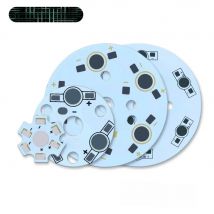 10pcs 1W 3W 5W 7W LED PCB Lamp Panel Heatsink High Brightness Light Board Round Aluminum Substrate For Ceiling Light Down Light