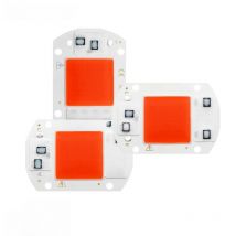 10pcs/lot COB Chip LED Grow Light Full Spectrum AC 220V 110V 50W 30W 20W 10W Phyto Lamp No Need Driver Indoor Plants Grow Lamp