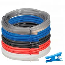 1/2/4M 3D Printer PTFE Tube Bowden Extruder J-head V5/V6 Hotend 1.75mm Filament ID2mm OD4mm Teflonto Pipe for Ender3 Bambu Lab