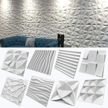 30cm Decorative 3D Wall Panel Esports game Design Non self-adhesive plastic tile 3D wall sticker living room Bathroom wall paper