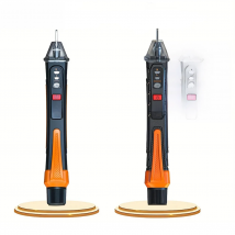 NJTY T02A Voltage Detector Electrical Pen AC Voltage Tester Smart Breakpoint Finder 12-1000V Non-Contact T02B Voice Broadcast