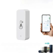 Tuya WiFi Temperature Humidity Sensor SmartLife APP Remote Control Monitor For Smart Home Work with Alexa Google Assistant