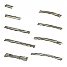 Ho 1:87 Scale Model Architecture Railway Track Toys Gifts Miniature Train Accessories for Diorama Scene Layout Kits