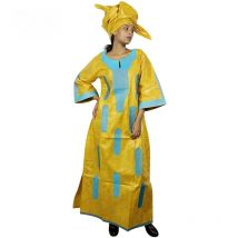 African Dashiki Dresses African Dresses For Women Bazin Riche Embroidery Design Dress Long Dress With Scarf