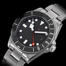 SEESTERN Diver Man Watch Titanium Automatic GMT Mechanical Wristwatch NH34 Movement Sapphire Crystal 20ATM Waterproof Lume S462