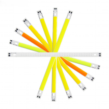 SUMBULBS 200*10mm DC 12V LED COB Bar Light Strip Source 10cm 10W Lamp Blue Green Red Warm Cool White Yellow LED 200mm COB Bulb