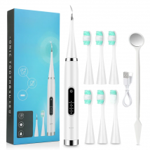 Electric Dental Scaler Calculus Remover Teeth Plaque Cleaner Teeth Whitening Dental Stone Removal 1pc Toothbrush head Oral Care