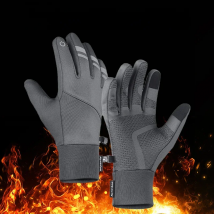 NEW Winter Sports Plus Velvet Warm Gloves For Men And Women Touch Screen Ski Cycling Bicycle Riding Cold-Proof Outdoor Gloves