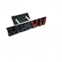 MK 7 Luxury Car Logo 3d Lettering Gloss black MKVII Bonnet Grill Logos GOLF 7 Emblem