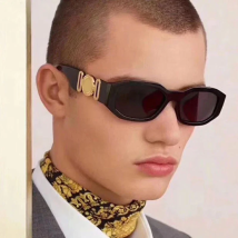 Irregular Square Sunglasses Man Brand Designer Vintage Sun Glasses Male Fashion Small Frame Candy Colors Cool Oculos De Sol