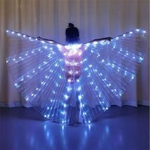 Beautiful LED Butterfly Wings Light Up Fairy Wings Luminous Butterfly Costumes For Children Kids  Party Performance Dance