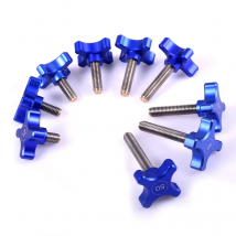 HERCULES Metal M8 Thumb Screws Single for Telescope Photography