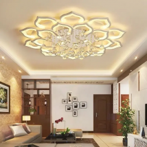 Modern Crystal Chandelier Ceiling Chandeliers For Living Room Lamp Bedroom Kitchen Lustre Indoor Lighting LED Fixtures  Lights