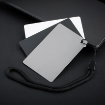 JJC Profession White Balance Cards 18% Gray Grey Card Photography Color Correction Checker Camera Accessory for Canon Pentax