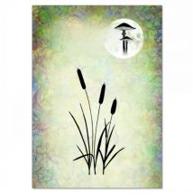Bulrushes Stamp Clear Stamps DIY Scrapbook Embossed Handcraft Paper Card Album Craft Template Supplies Decoration 2025 New