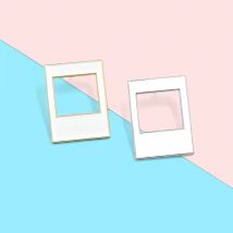 Fun Framework Design Enamel Pins Window PANTONE Brooches Badges Stylish Simplicity Pins Gifts for Friends Wholesale