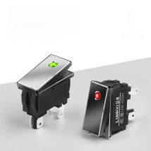 -LANBOO 2810.5 series Safe high current rocker switch 16Amp high current 2NO with LED 2 gears 12V24V220V