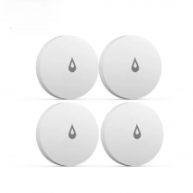 Meian 4PCS Tuya Water Leakage Sensor Detector ZigBee 3.0 Water Leak Detection Sensor Wifi Wireless Smart Home Security Alarm